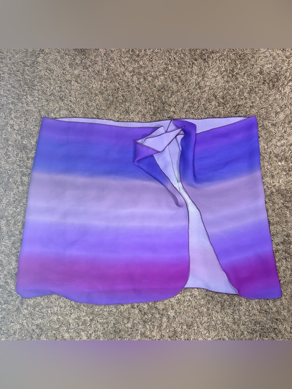 Purple Ombre Women's Swim Sarong Wrap
